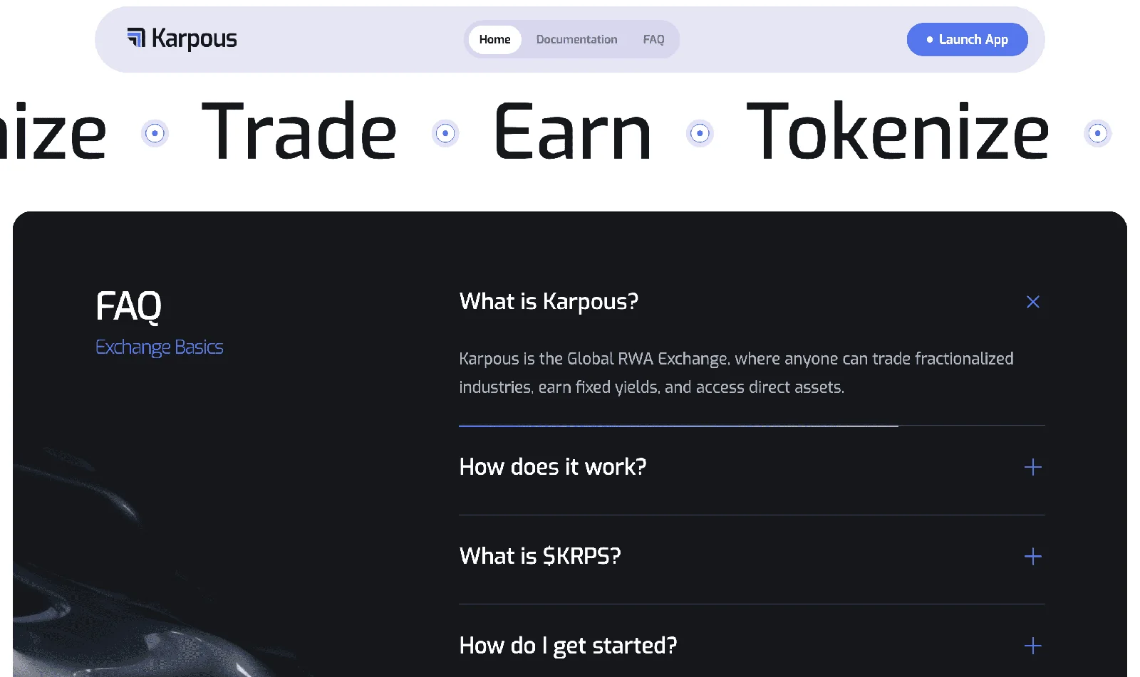 Karpous Company Website: FAQ